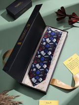 Blue Book Printed Necktie