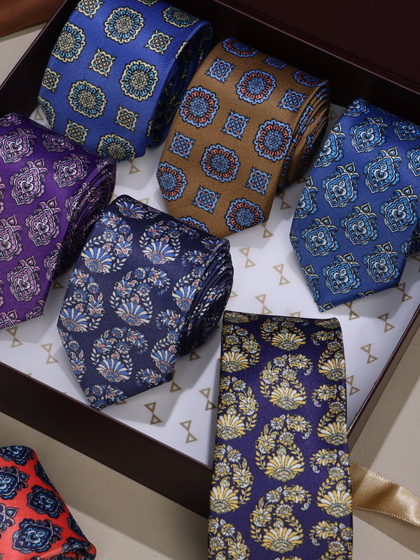 Printed Necktie Set of 9