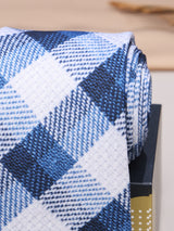 Blue Micro Fiber Necktie