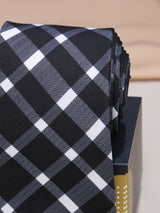 Black Micro Fiber Necktie