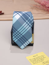 Blue Micro Fiber Necktie