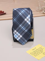 Blue Micro Fiber Necktie