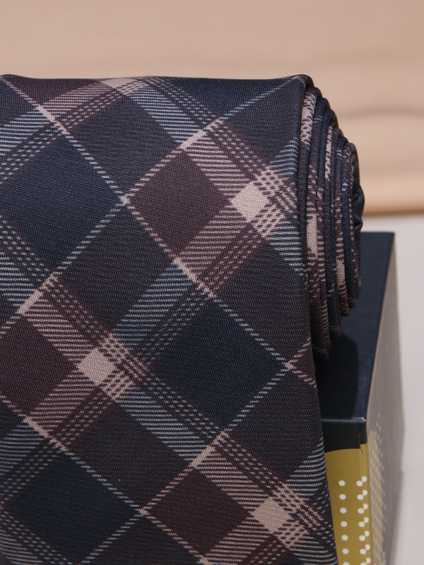 Blue & Brown Necktie
