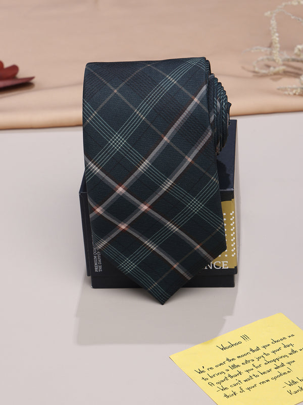 Grey Micro Fiber Necktie