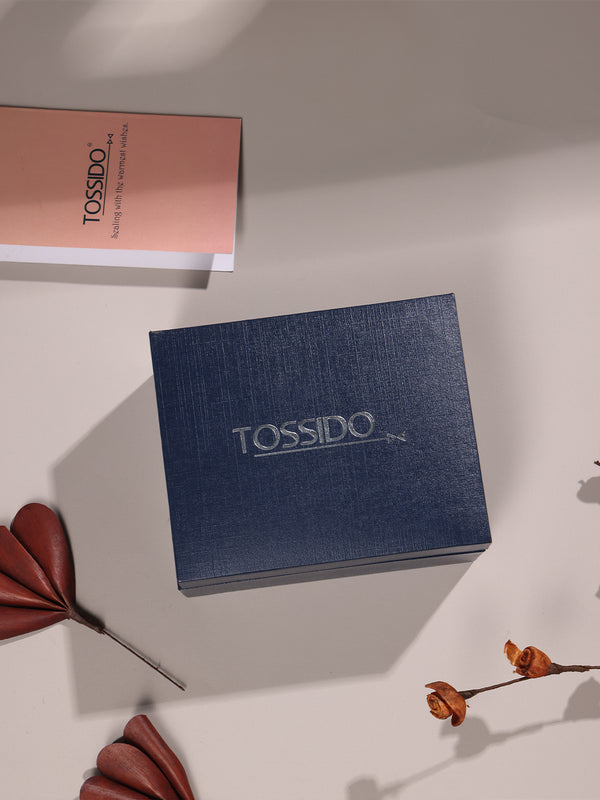 Tossido Necktie & Pocket Square MDF Case