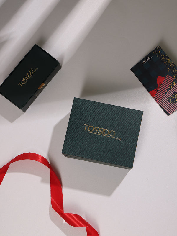 Tossido Necktie & Pocket Square MDF Case