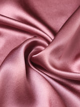 Blush Pink Solid Silk Pocket Square