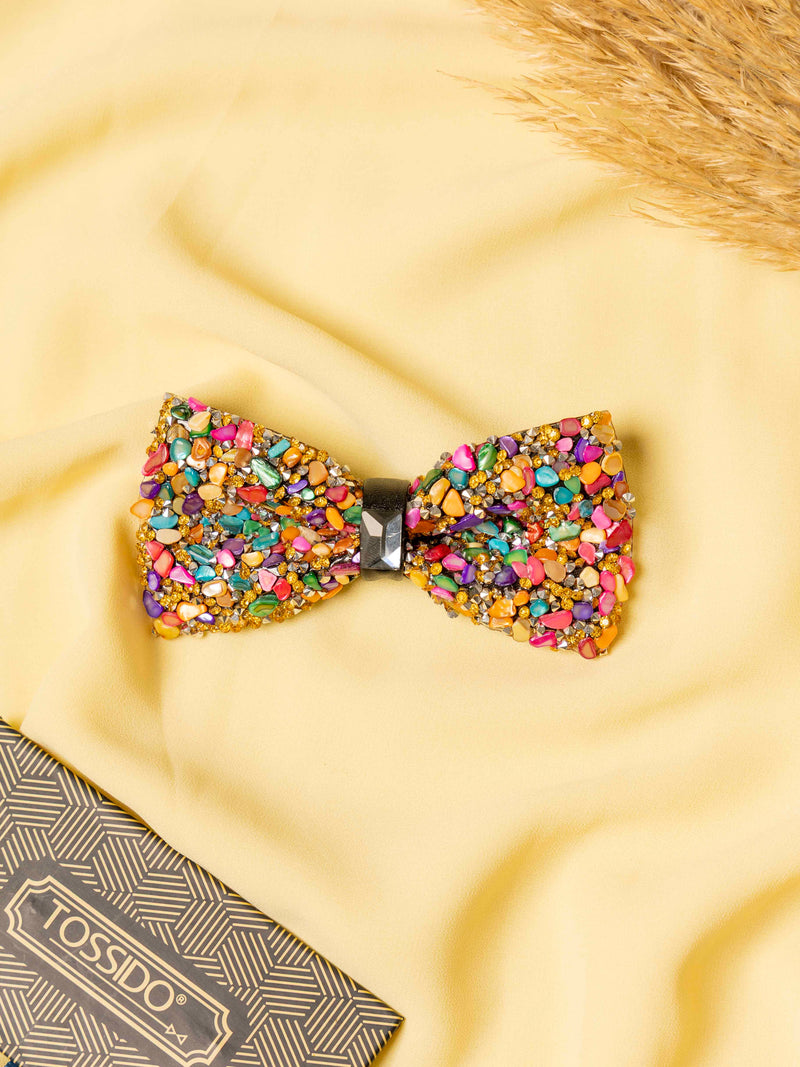 Mosaic Gemstone Bowtie