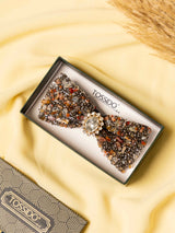 Amber Royale Gemstone Bowtie