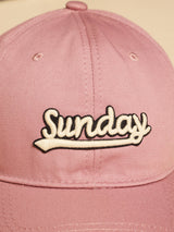 Baby Pink Sunday Baseball Cap