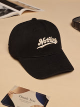 Black Nothing Baseball Cap