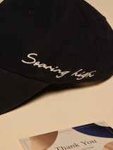 Black Soaring High Baseball Cap