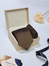 Green Abstract Necktie & Pocket Square Giftset