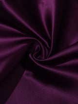 Purple Solid Jacquard Pocket Square