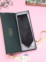 Black Stripes Broad + Long Necktie