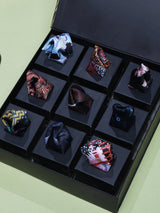 Premium Gentleman’s Assorted Pocket Squares – 9 Piece Gift Set