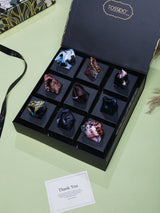 Premium Gentleman’s Assorted Pocket Squares – 9 Piece Gift Set