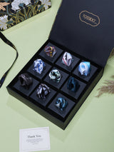 Artistic Gentleman’s Pocket Squares – 9 Piece Gift Set