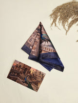 Lucknow Imambara Printed Pocket Square