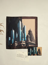 Bengaluru Duality of City Printed Pocket Square