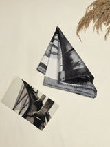 Mumbai Sea Link Printed Pocket Square