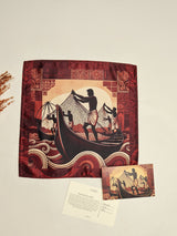 Kochi Fishermen Printed Pocket Square