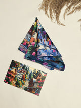 Shimla Mall Road Printed Pocket Square