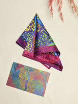 Ahmedabad Tree of Life Jali Printed Pocket Square