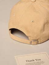 Beige Outstand Baseball Cap