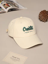 Cream Create Baseball Cap