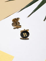 Alphabet B Cufflink