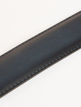 Navy Blue No-Hole Men's Belt