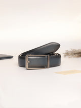 Navy Blue No-Hole Men's Belt