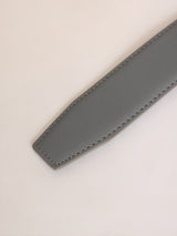 Grey No-Hole Men's Belt