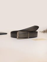 Dark Brown No-Hole Men's Belt