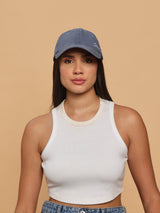 Slate Blue Soaring High Baseball Cap