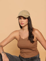 Beige Soaring High Baseball Cap