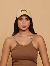 Beige Nothing Baseball Cap
