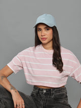 Dusty Blue Mercy Baseball Cap