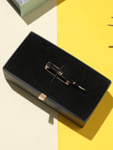 Black Fountain Pen Brooch