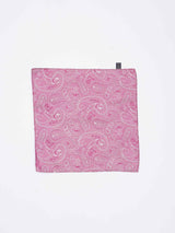 Pink Paisley Reversible Stole & Pocket Square Set