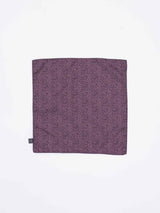 Purple Abstract Reversible Stole & Pocket Square Set