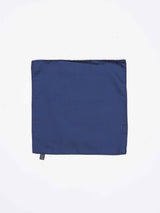 Blue Geometric Reversible Stole & Pocket Square Set