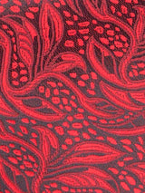 Red Paisley Woven Ascot & Pocket Square