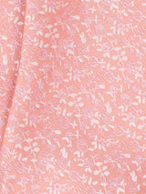 Peach Abstract Woven Cravat & Pocket Square Set