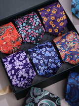 9 - Piece Printed Tie Set - TOSSIDO