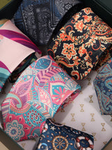 9 - Piece Printed Tie Set - TOSSIDO