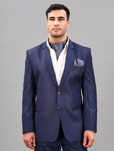 Grey Polka Woven Cravat & Pocket Square Set