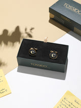 Alphabet C Cufflink