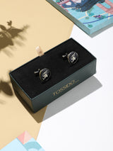 Alphabet K Cufflink